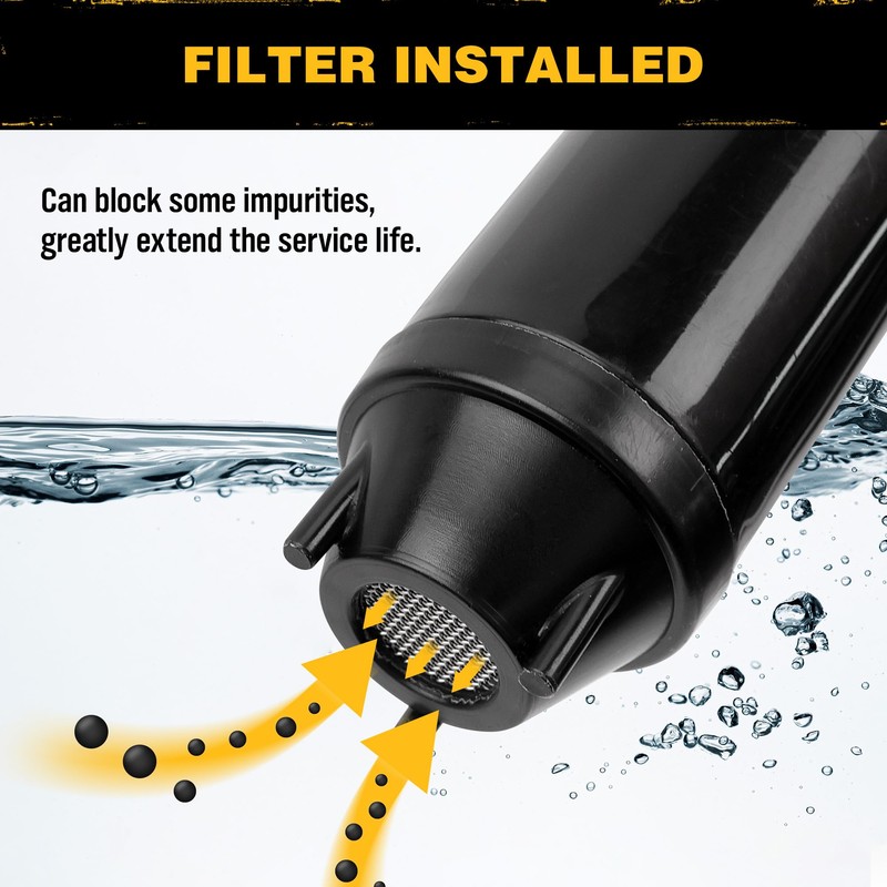 ELEAD Portable Battery Powered Pump - Red Electric Fuel/Water Transfer