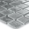 Silver Glass Mosaic Tiles Glitter