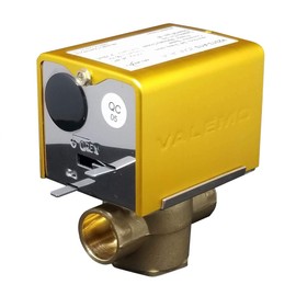 Valemo V2313-A1S Motorized Zone Valve, 2-way, 3/4" Sweat, Normally Closed, 24 VAC with End Switch