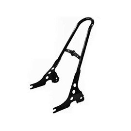 Gloss Black One Piece Passenger Sissy Bar Backrest Harley Davidson Sportster XL1200 XL883 Forty Eight Nightster Iron Low Sportsters 2004-2024 51146-10A Detachable Quick Release Bobber XL 1200 883 2020