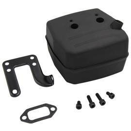 Wanotine Exhaust Muffler Kit 503476901 for Husqvarna 61 268 272 272XP 272S 268K Chainsaws 503599205 (Includes Muffler Gasket, Bracket, Screws)