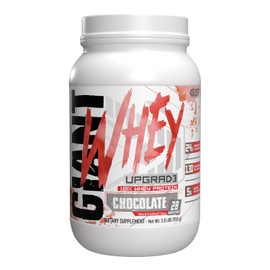 Giant Sports International Performance Edge Whey Upgrade 100% Whey Proteína | Hecho en EUA | 28 ser | Bajo en Carbohidratos | 2 lb (924 g) | Chocolate | Sin Azúcar Añadida | Proteína de Digestión Ultra Rápida | Sin Gluten | El Lider del Sabor!