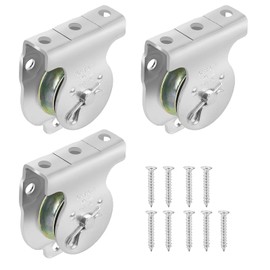 DBREAKS Pulley Single Set for Ropes Steel Cable (Pack of 3)