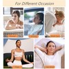 6 Pack Flat Hair Clips for Women Lay Down Claw