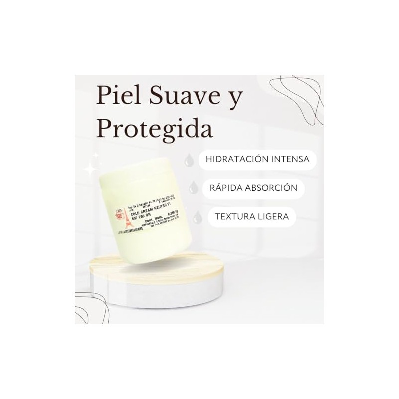 Farmacias PARIS | Cold Cream Neutro 1 kg | Crema