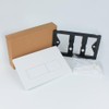 Toilet Flush Plate Kits, Toilet Dual Flush Button Replacement, White