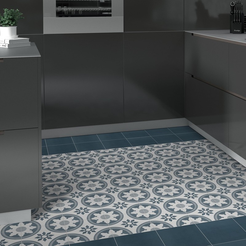 16-Pack Peel and Stick Floor and Wall Tile for Kitchen