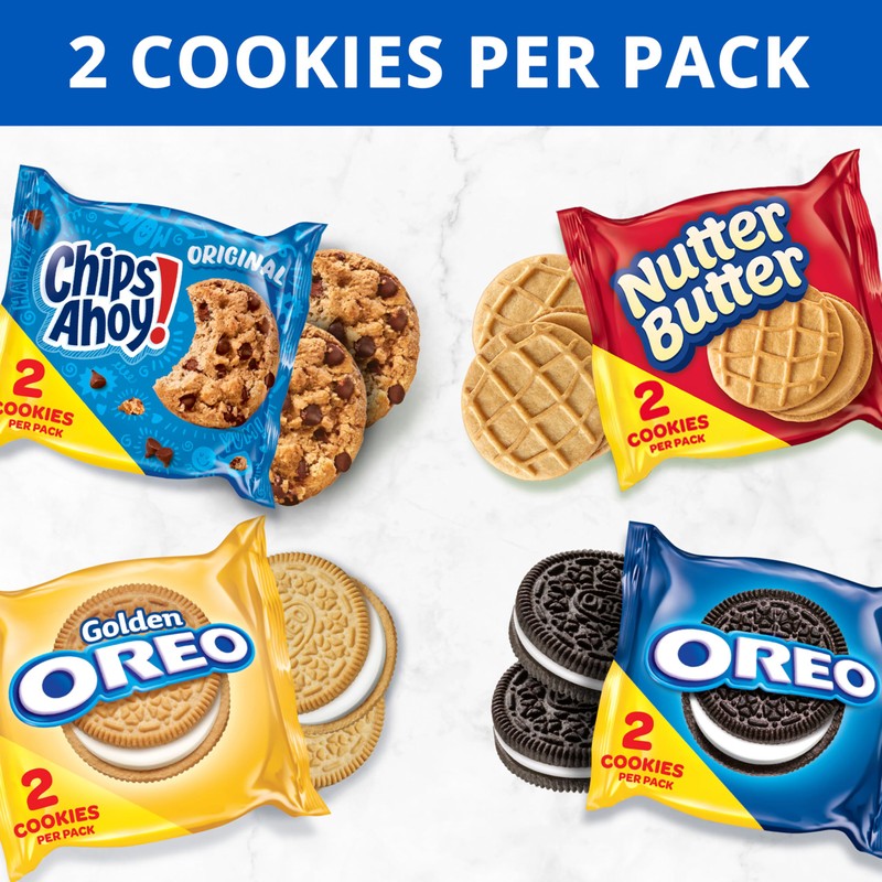 OREO Original, OREO Golden, CHIPS AHOY! & Nutter Butter Cookie