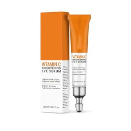 Crema Para Ojos con Vitamina C, Antiarrugas y Antienvejecimiento | Para Ojeras y Ojos Hinchados, Hidratante, Reafirmante, Iluminadora, Crema Para Ojos