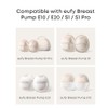 eufy Original Spout Cap (4-Pack) for Wearable Breast Pump E10/E20/S1/S1