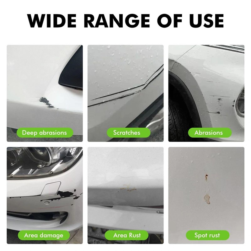 Edantas 25D Snowflake White Touch Up Paint for Mazda Cars,