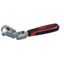KS Tools 911.1495 1/4-inch Flex Head Ratchet
