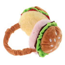FRCOLOR Funny Hamburger Ear Warmer Headbands for Girl Headbands Hamburgers Ear Muffs Headbands for Head Bands Headbands Cute Ear Warmers Furry Ear Warmers Plush