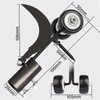 Weeder Tools with Wheels,Stand Up Weeding Tools for Garden,Sidewalk Crack