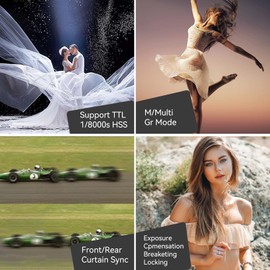 YONGNUO YN560-TX PRO C Disparador de control de transmisor de flash, 1/8000s HSS TTL, para YN862C YN968C YN200 YN685C (II) YN622C II para C