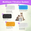 12 Packs Replacement Pet Water Fountain Filter Compatible with oneisall