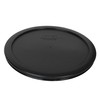 Pyrex (2 7203 Glass Bowls & (2) 7402-PC Black Lids