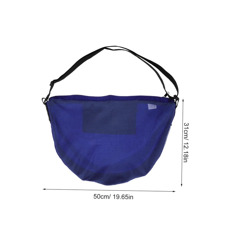 BESPORTBLE Soccer Bag Multi Purpose Mesh Net Storage Bag for