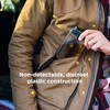 Rabbit Leak-Free Discreet Flask, Compact and Portable, Black Stainless Steel,