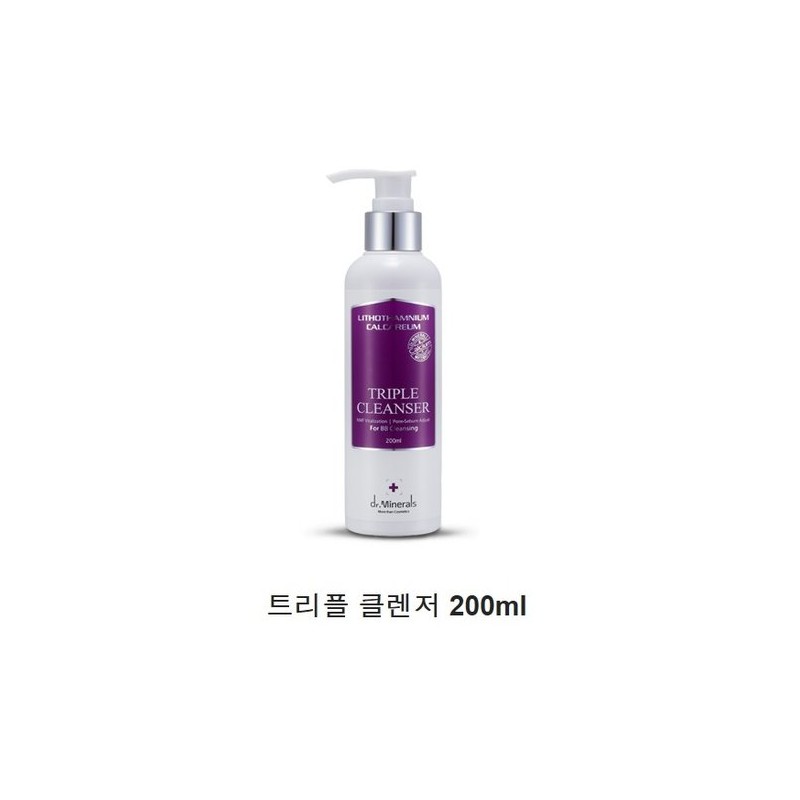 Dr. Mineral Mildly Acidic Triple Cleanser Pore Care 200ml /