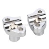 Unbranded 1.7" Chrome Handlebar Risers Bottom For Harley Softail Slim