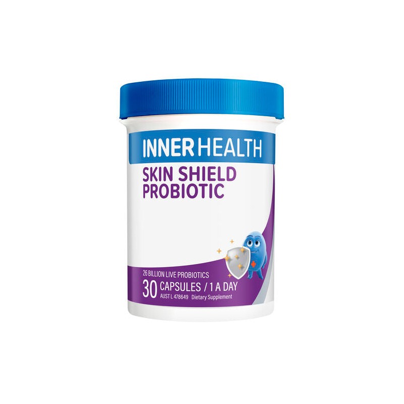 Inner Health Skin Shield Probiotic 30 Capsules