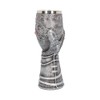 Nemesis Now B1179D5 Gauntlet Goblet 23cm Grey, Resin w/Stainless Steel
