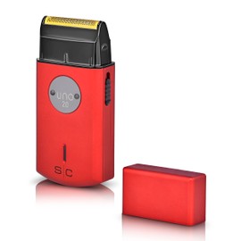 StyleCraft Uno 2.0 Cordless Foil Shaver, Mini Travel Size, Portable, Gold Titanium Premium Head