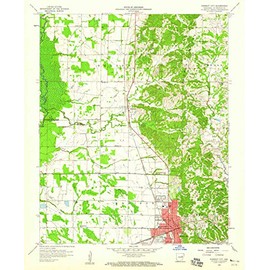 YellowMaps Forrest City AR topo map, 1:24000 Scale, 7.5 X 7.5 Minute, Historical, 1958, Updated 1959, 26.8 x 22 in - Tyvek