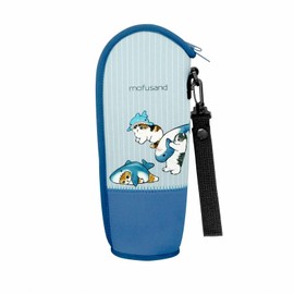 Toa Metal Mofusand Soft Bottle Case [Shark Nyan] 53-3006 Light Blue