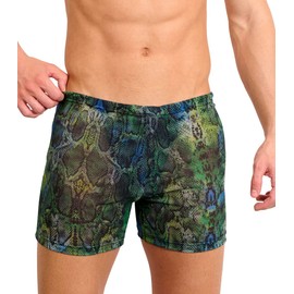Kiniki Men's Tan Through Swim Shorts Swimwear - Havana