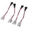 4pcs Fuel Injector Harness Adapter for DENSO Female to EV1