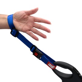 LEASH HERO - Small Dogs ONLY! New! Safety Tether for Your Dog’s Leash, Premium Quality, Quick Release Safety Buckle, Comfortable & Adjustable Fit, (Leash NOT Included)