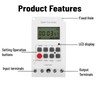 Digital Timer LCD Display Timer Microcomputer Timer Second Control Timing