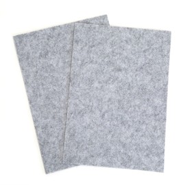Ricce Scratch Protection Large Felt Free Cut 2-Piece Set (3mm Thick, Gray)