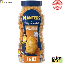Planter's Planters Salted Dry Roasted Peanuts 16 oz ( Free Shipping).