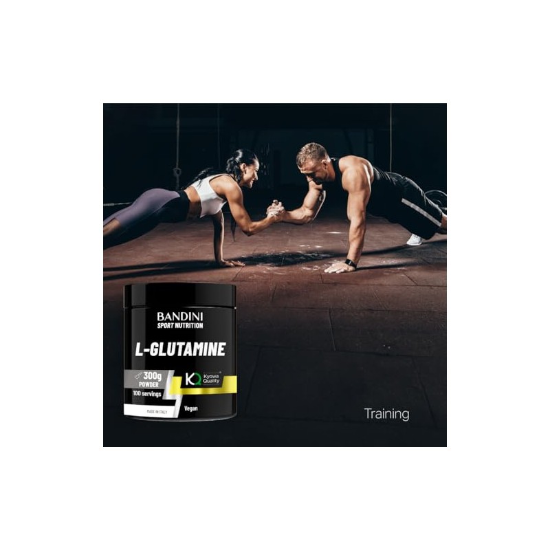 Bandini® L-Glutamine Powder | 3000 mg Pure Kyowa® Quality Glutamine