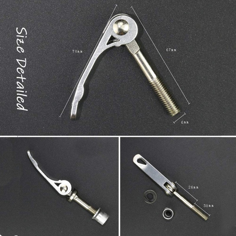 Bicycle Seat Post Alloy Quick Release Pin Bicycle Seat Clamp