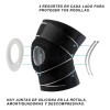 Rodillera Deportiva Elástica Para Gym Vóleibol Crossfit 1pz