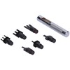 Leather Prong Set Metal Interchangeable Flat Chisel Bit Hole Punch