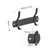sourcing map Coat Hook Rack, Stainless Steel Wall Mounted Coat