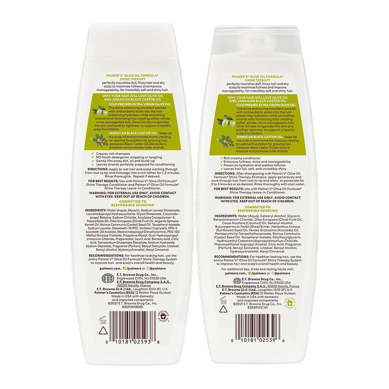 Palmer's/Olive Oil Formula Smoothing/Shampoo & Conditioner/Deal (Pack of 1)