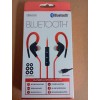 SENTRY BLWBT234 Earbuds Sport Hook Bluetooth RED
