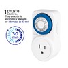 Volteck TEM-1B, Temporizador analógico 1 Evento, intervalos de 30 min