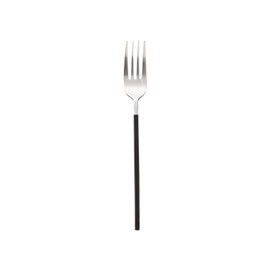 TAMAKI Edgeline Pasta Fork, Black, Width 0.9 x Total Length 7.5 inches (2.3 x 19 cm), Dishwasher Safe T-935712