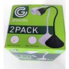 Greenlite 2 Energy Saving Black LED Desk Lamps 3.5 Watt