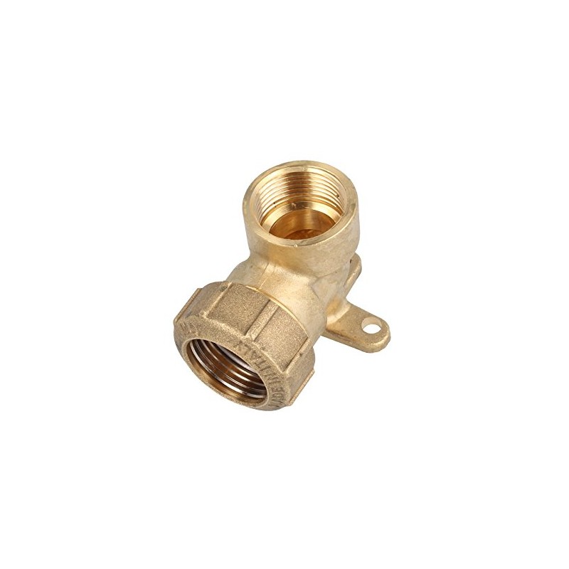 tecuro High Quality Brass Clamp Connector Ceiling Angle 1/2 Inch