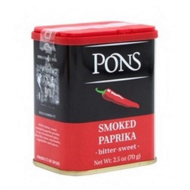 Pons. Bitterweet Smoked Paprika. 70g (2.5oz)