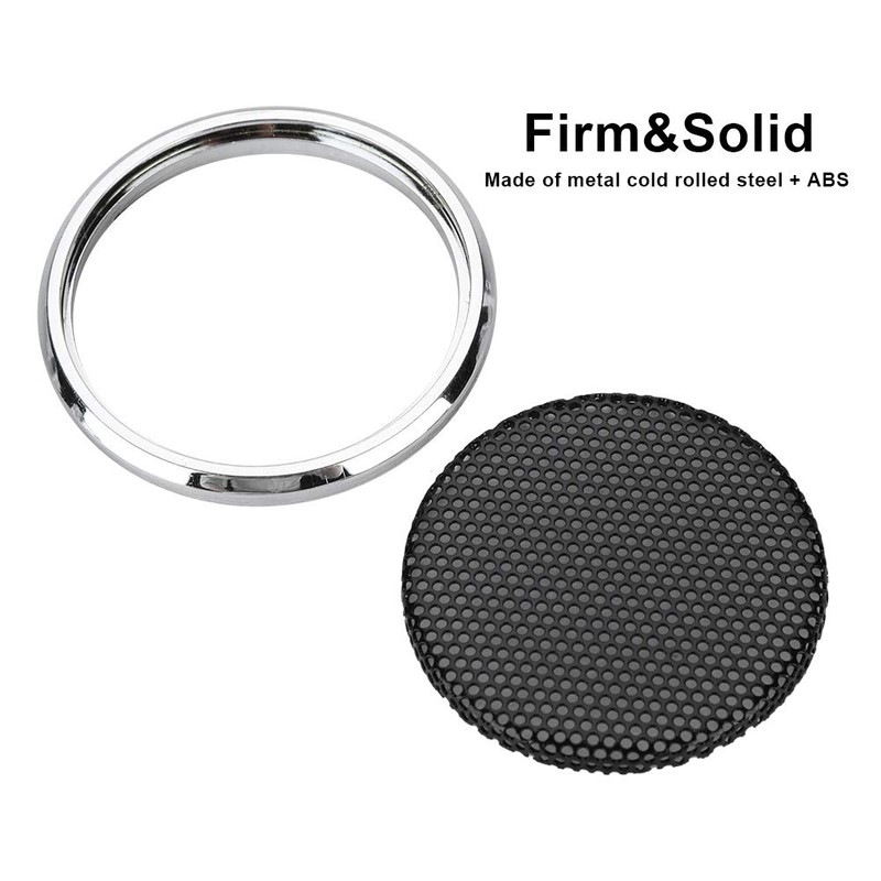 2 pieces mesh speaker grill, 1 inch speaker cover, protective