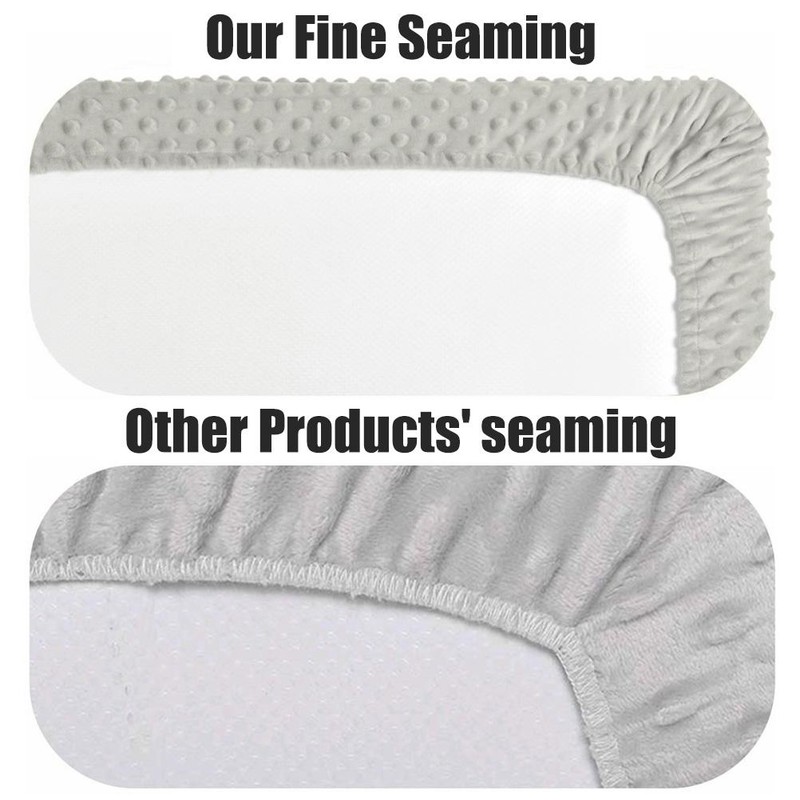 2Pcs Changing Pad Covers Waterproof Baby Changing Table Pad Covers